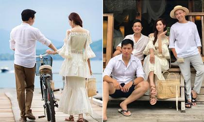 Hậu trường chụp ảnh cưới của Hoa hậu Đặng Thu Thảo và bạn trai đại gia