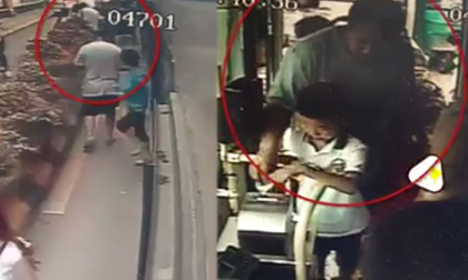 Mải mê xem điện thoại, bố bỏ quên luôn con trai trên xe buýt