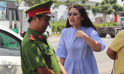 Thiếu tá CSGT: 'Trong 1 tiếng làm việc với chúng tôi, cô Ngọc Lan rất đanh đá'