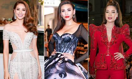 'Hoa hậu Quốc dân' Phạm Hương lộng lẫy vẫn bị lấn át bởi siêu mẫu Võ Hoàng Yến