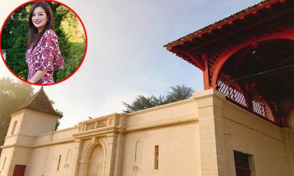 Triệu Vy khoe lâu đài 400 năm tuổi tại Pháp cùng quá trình thu hoạch nho và sản xuất rượu vang