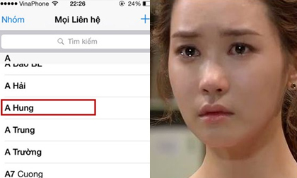 Biết chồng cặp bồ, vợ tráo luôn tên của cô bồ vào tên sếp trong danh bạ