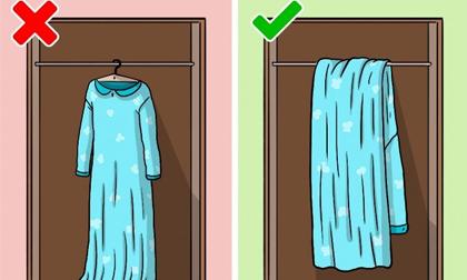 Nếu không muốn bị mẹ chồng lườm nguýt, nàng dâu nên học cách cất quần áo trong tủ đúng cách