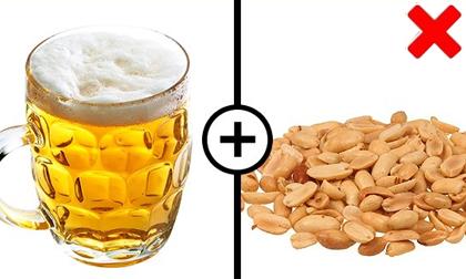 Nếu không muốn mắc bệnh, hãy dừng việc uống bia với lạc ngay lập tức