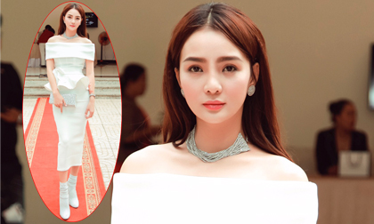 Hotgirl, ca sĩ Vi Nhan Ngọc diệc cây trắng 'cực chất' quyến rũ mọi ánh nhìn