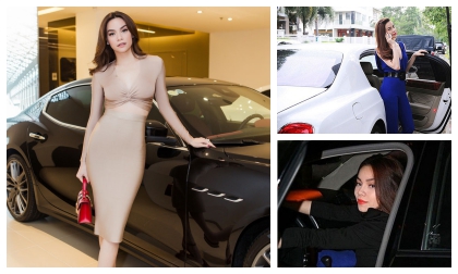 Hoá ra Hà Hồ là tay chơi xế hộp khủng không kém cạnh chồng cũ Cường Đô la