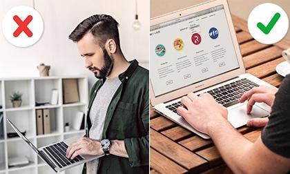 Laptop sẽ nhanh hỏng hơn nếu bạn có những thói quen sau