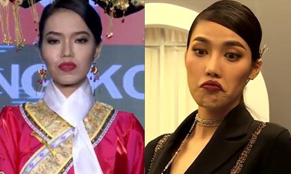  Lan Khuê 'hờn cả thế giới' sau khi bị đem so sánh với phiên bản lỗi tại Miss Grand International