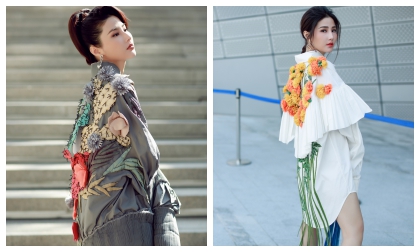 Diễm My 9x gây bất ngờ khi lần đầu tiên dự Seoul Fashion Week Xuân 2018