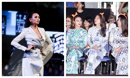 Võ Hoàng Yến sắc lạnh trên sàn catwalk, hội Cô ba Sài Gòn gây thương nhớ với tà áo dài