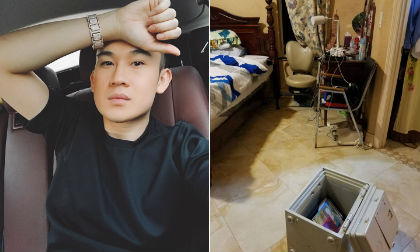 Dương Triệu Vũ 'tá hỏa' khi nhà ở Mỹ bị trộm phá tủ sắt cuỗm hết tiền mặt