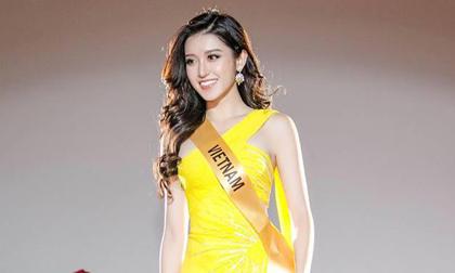 Huyền My giành được vị trí đẹp trong đêm chung kết Miss Grand International 2017