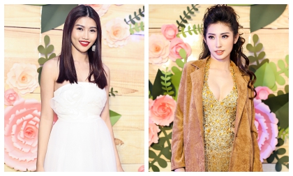 Quỳnh Châu nền nã với váy trắng, Khổng Tú Quỳnh gây 'bỏng mắt' với trang phục bốc lửa