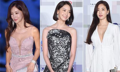 Yoona và loạt siêu sao đình đám xuất hiện trên thảm đỏ Oscar Hàn Quốc