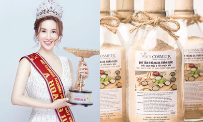 Á Hoàng Đỗ Vivi người sáng lập ra thương hiệu Vian Cosmetic và dòng sản phẩm VIWHITE