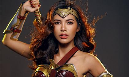 Minh Tú hoá Wonder Woman gợi cảm không thua 'bản chính'