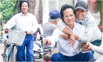 Ngoài 75 tuổi, danh ca Chế Linh vẫn đi xe đạp, ngồi trà đá vỉa hè ở Hà Nội