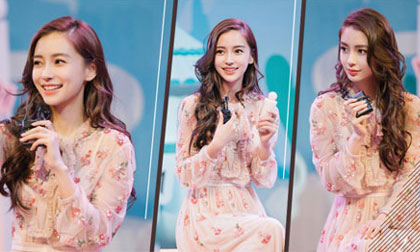 Diện đồ 'bánh bèo' mà vẫn đẹp ngất ngây như Angela Baby thì ai chẳng muốn