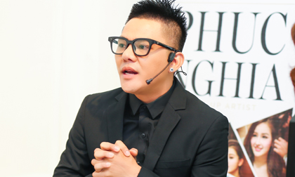 Chuyên gia trang điểm Phúc Nghĩa “mách” cách làm đẹp cho giới trẻ tại TP Vinh