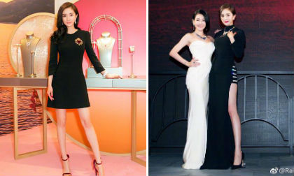 Sau vụ bị photoshop 'thảm họa', Dương Mịch tái xuất khoe chân dài miên man