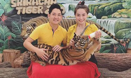 Hải Băng và Thành Đạt 'trốn con' đi du lịch Thái Lan