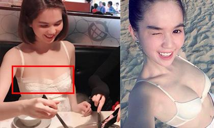 Ngọc Trinh bị soi vòng một 'phẳng lì' không như vẻ nóng bỏng trong những bức ảnh quá khứ