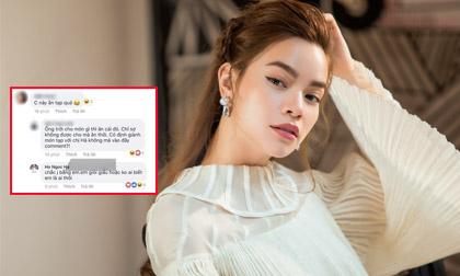 Bị anti-fan mỉa mai chuyện công khai tình cảm với Kim Lý, Hồ Ngọc Hà đanh thép đáp trả