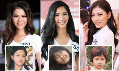 Ngày ấy - bây giờ của thí sinh Hoa hậu Hoàn vũ Việt Nam: Ai 'dậy thì' thành công?