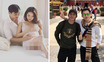 Tin sao Việt 15/11/2017: Bà xã Tùng Còi 'Người phán xử' lộ bụng bầu vượt mặt, Dương Triệu Vũ lần đầu đi Disney World với Hoài Linh