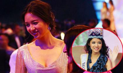 Từng là Hoa hậu Thế giới, Trương Tử Lâm bất ngờ xuống sắc thấy rõ