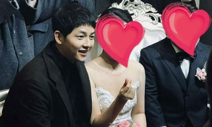 Đi đám cưới bạn, Song Joong Ki được khen béo lên trông thấy nhờ tài chăm sóc của bà xã