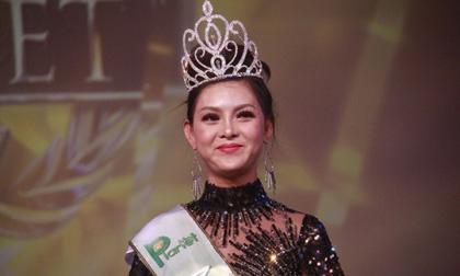 Vợ diễn viên Thành Được đạt giải Á hậu 1 tại cuộc thi Mrs. Planet 2017  