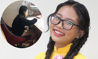 Phương Mỹ Chi ngồi toilet khách sạn học bài, fan nhói lòng