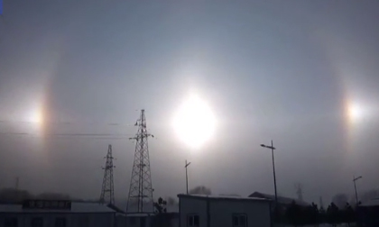 'Ba mặt trời' bí ẩn xuất hiện ở Trung Quốc