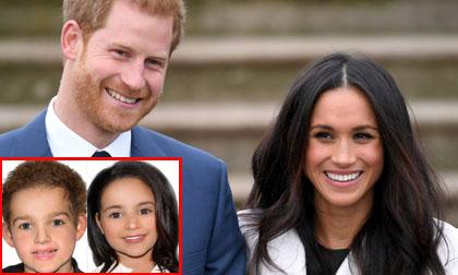 Hoàng tử Harry và Meghan Markle còn chưa làm đám cưới, người ta đã dự đoán gương mặt con của cặp đôi này