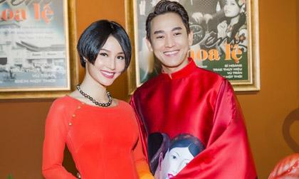 Chưa Tết, Hứa Vĩ Văn và Diễm My 'đốn tim' fans khi diện áo dài