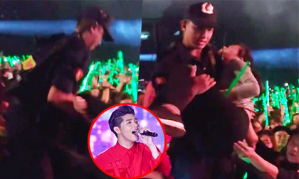 Fan nữ ngất xỉu ngay trong liveshow 'khủng' của Noo Phước Thịnh