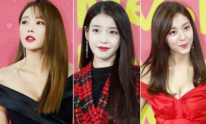 Thảm đỏ Melon Music Awards 2017: Người kín đáo, kẻ bất chấp giá lạnh khoe vòng một 'khủng'