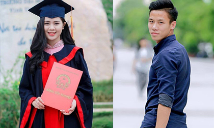 Chân dung bạn gái hot girl - Hoa khôi Đại học Vinh của trung vệ Quế Ngọc Hải