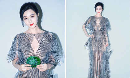 Bị cảm lạnh mà Phạm Băng Băng vẫn quyến rũ 'chết người' khi nhận giải 'Nhân vật điện ảnh của năm'