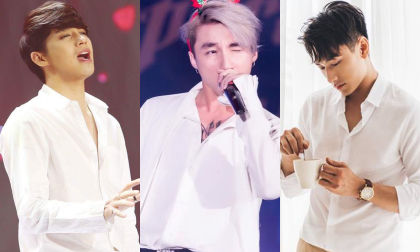 Sơn Tùng, Noo Phước Thịnh, Isaac... đã đến lúc khẳng định vị thế với sơ mi trắng