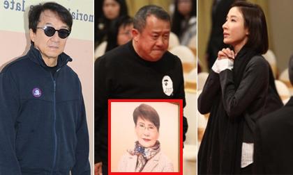 Dàn sao Hoa ngữ mặc đồ tối màu quy tụ tại lễ tưởng nhớ 'Nữ tướng TVB'