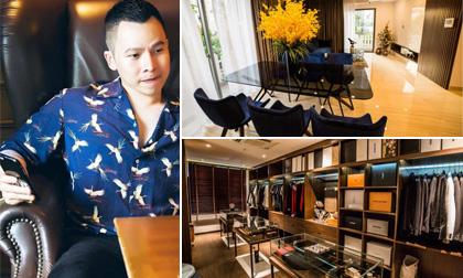 Choáng ngợp với không gian nhà mới xa hoa và tủ đồ chất đầy hàng hiệu của 'ông bầu' Vũ Khắc Tiệp
