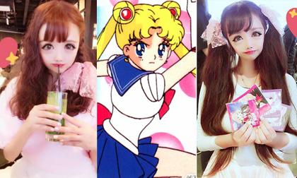 Cô gái chi gần 1 tỷ đồng để phẫu thuật thẩm mỹ thành 'thủy thủ mặt trăng'