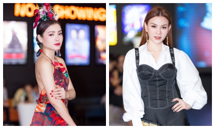 Phương Trinh Jiolie khoe vai trần nõn nà, Thu Thuỷ kín cổng cao tường vẫn đẹp cuốn hút