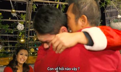 Phương Vy tặng quà Noel khiến bố bật khóc nức nở