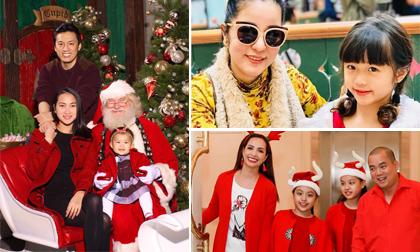 Sao Việt đi chơi đâu, gửi lời chúc gì trong dịp lễ Giáng sinh 2017