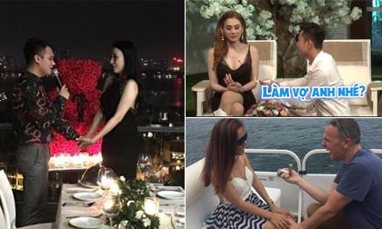 Những màn cầu hôn lãng mạn nhất của sao Việt năm 2017
