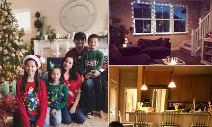 Ngọc Thuý khoe ảnh đón Giáng sinh và hé lộ không gian sống ở Mỹ