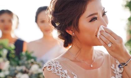 MC Yumi Dương xúc động rơi nước mắt trong ngày cưới tại Phú Quốc